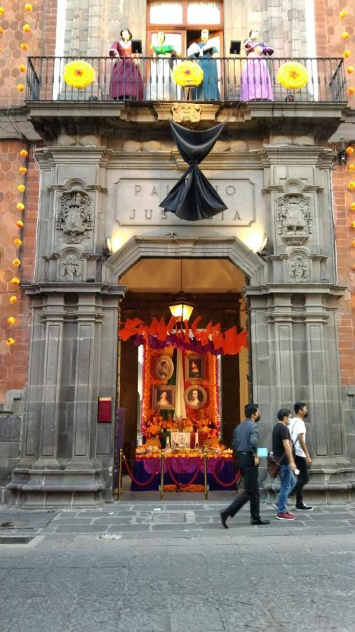 Hostal Azul Puebla Centro Historico 外观 照片