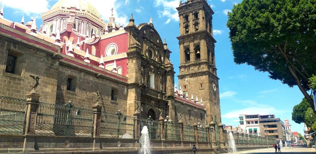 Hostal Azul Puebla Centro Historico 外观 照片