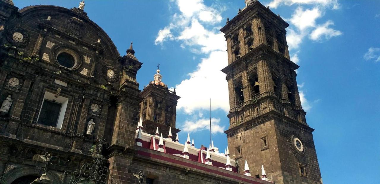 Hostal Azul Puebla Centro Historico 外观 照片